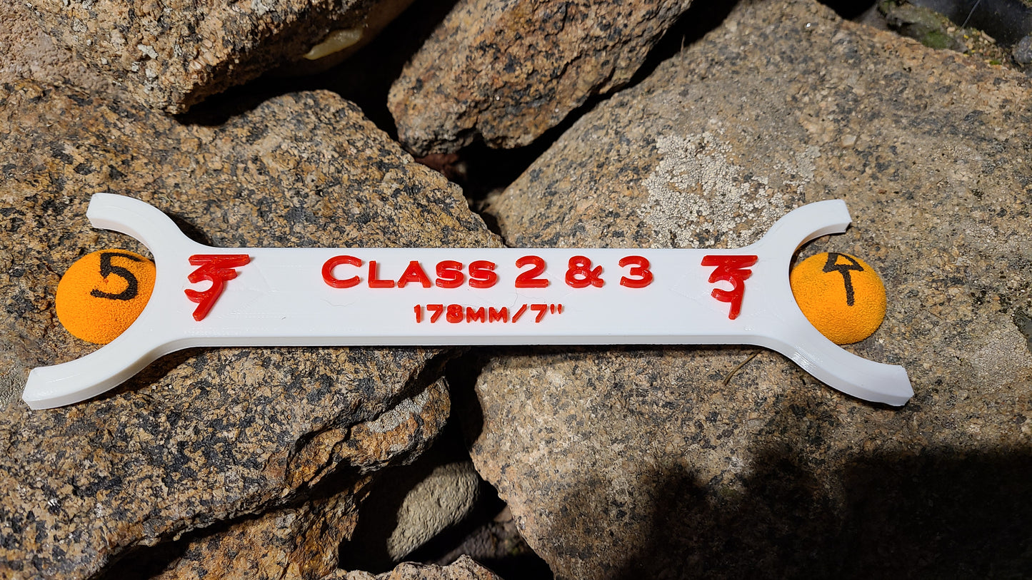 Gate Placeme Ruler - 1/24 Comp Width & 1/10 Comp width