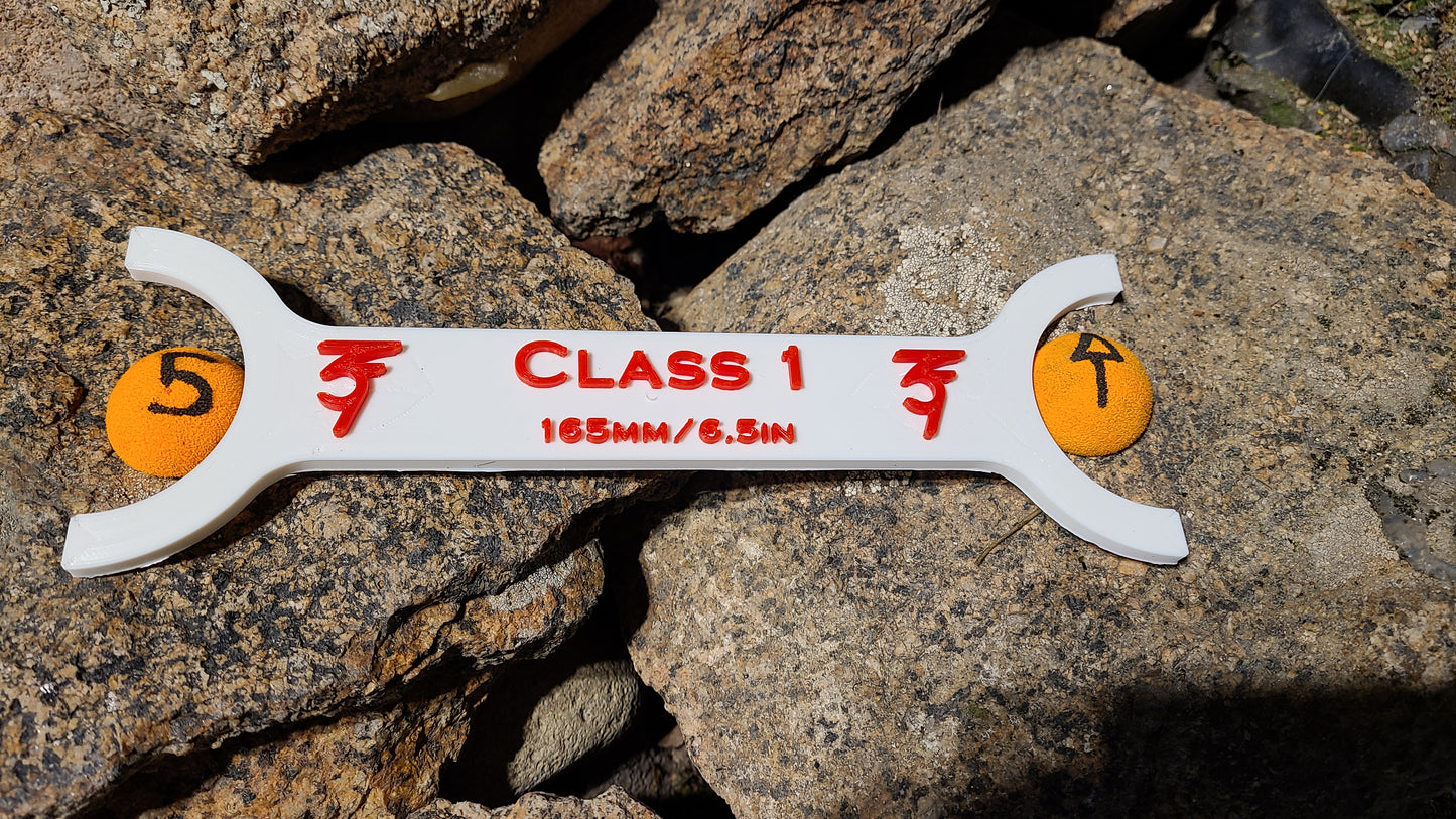 Gate Placeme Ruler - 1/24 Comp Width & 1/10 Comp width