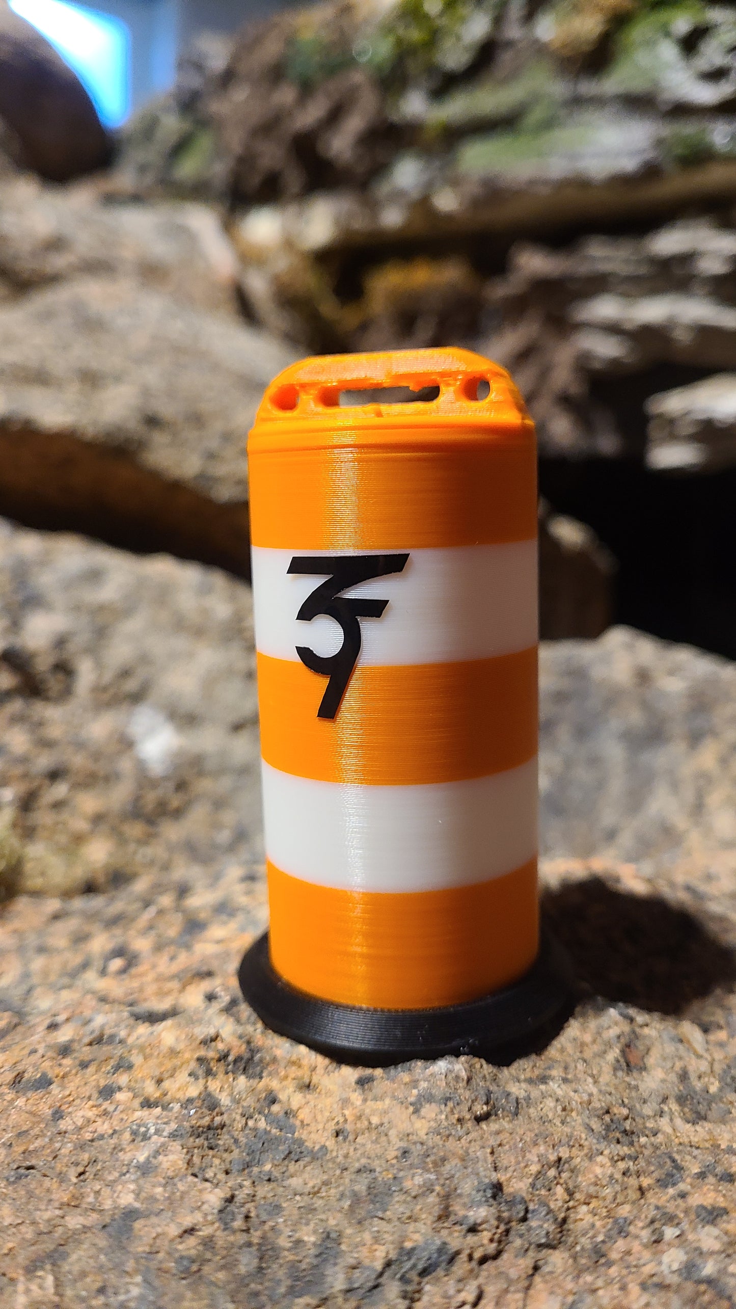 Scale Traffic Barrel