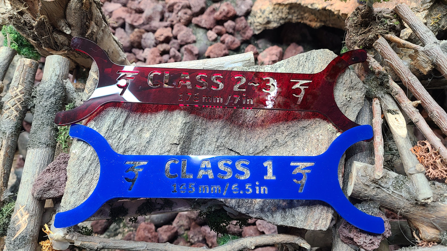Gate Placeme Ruler - 1/24 Comp Width & 1/10 Comp width