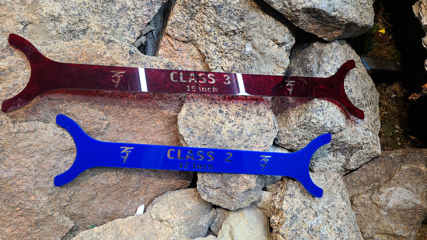 Gate Placeme Ruler - 1/24 Comp Width & 1/10 Comp width
