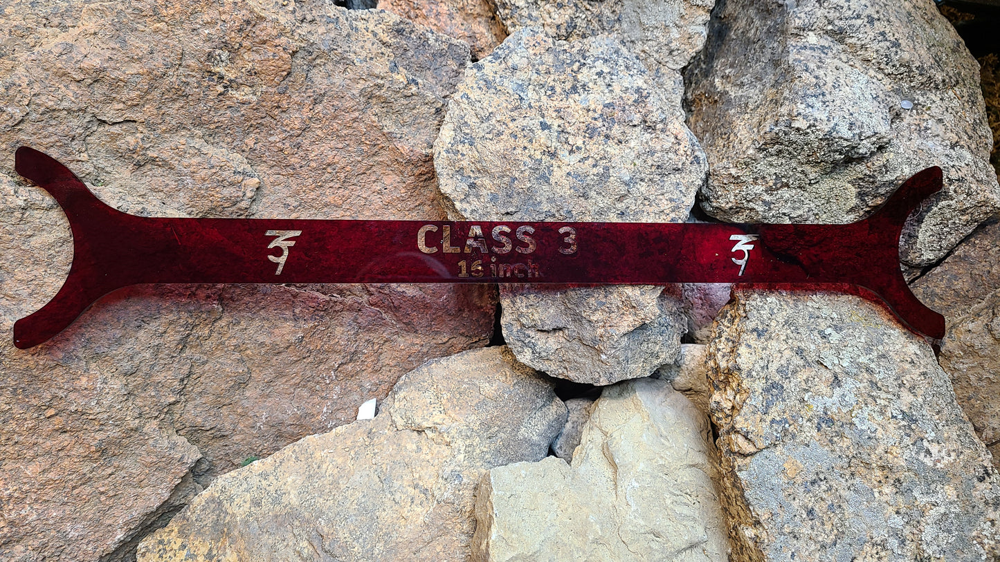Gate Placeme Ruler - 1/24 Comp Width & 1/10 Comp width