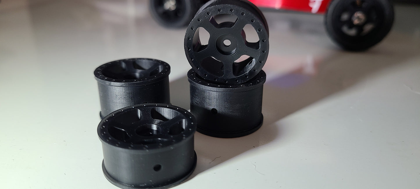 Flow 5 Spoke wheels for Losi Micro-B and Micro-T