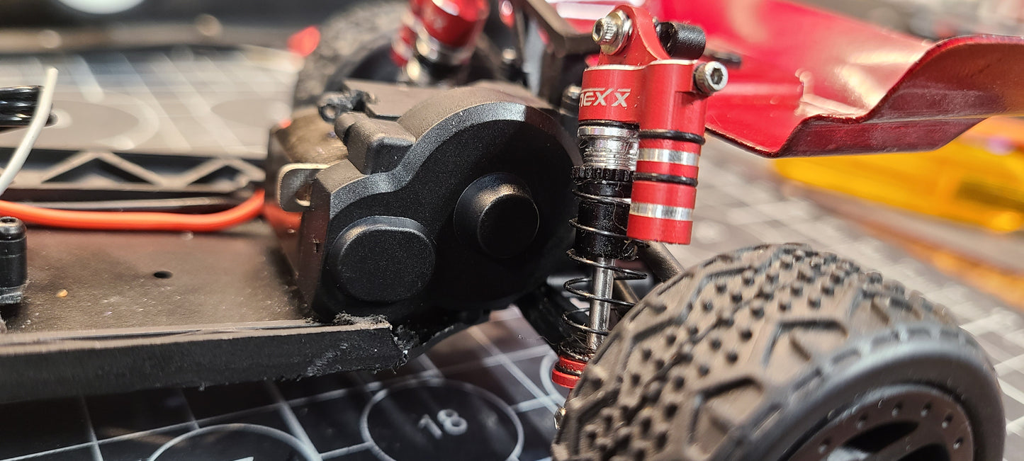 Wide Mouth Brushed Motor Plate for Losi Micro-B and Micro-T
