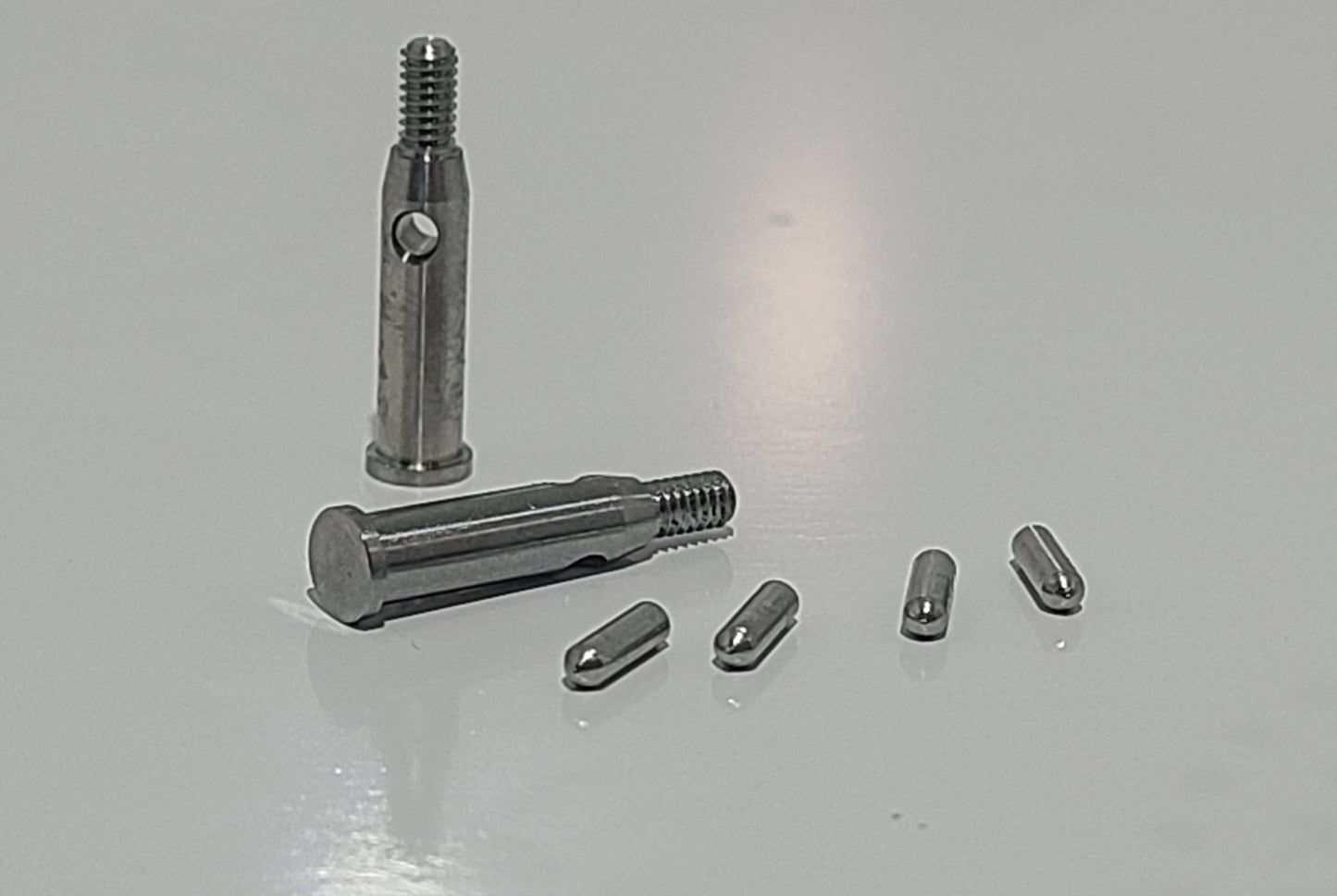 Flow Titanium Front Axle Shafts for Losi Micro-B and Micro-T