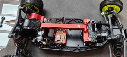 Bare Bones Straight Brace with brushless setup. Using a 300 mah battery.