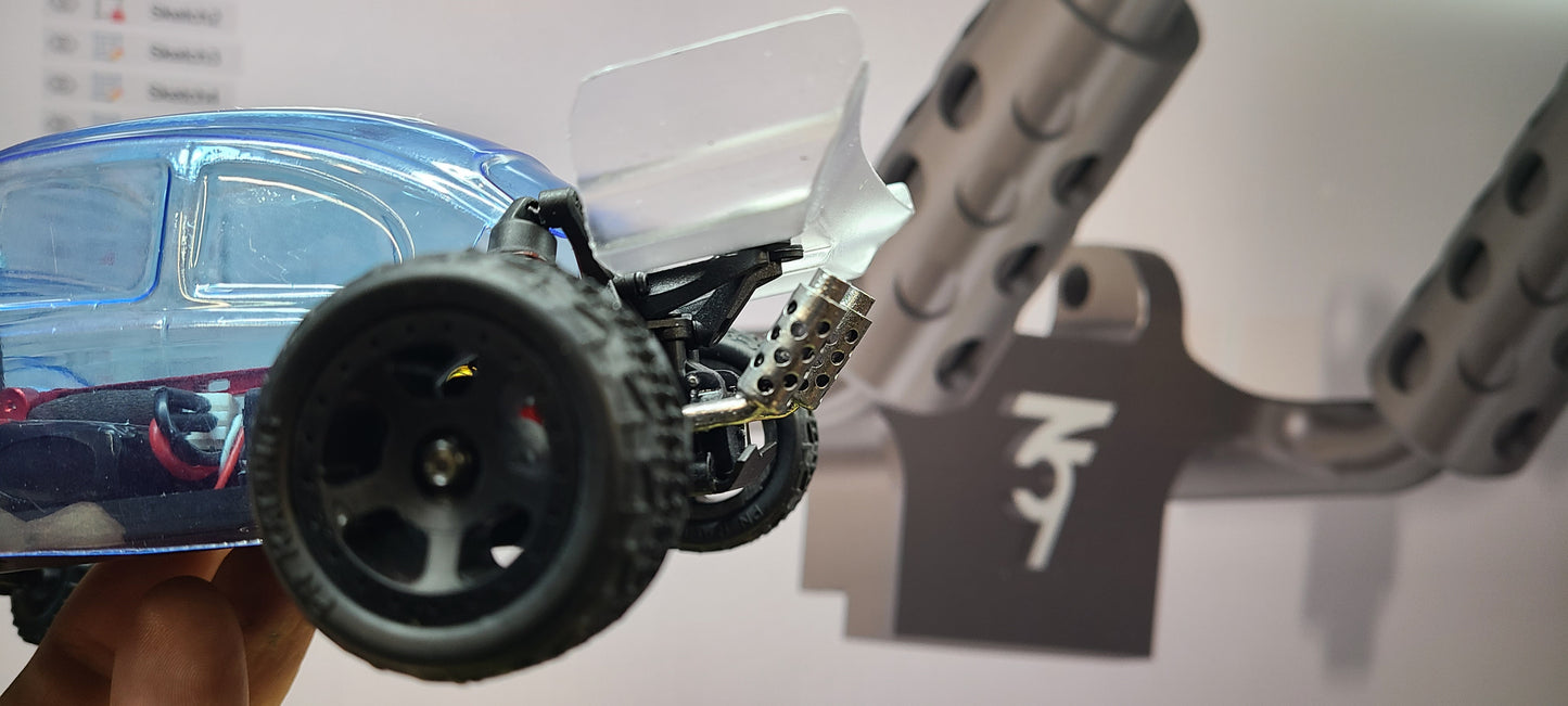 Flow Pipes - Dual Exhaust for Losi Micro-B and Micro-T