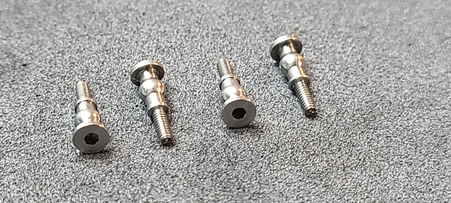 Flow Lock Pivot Balls for Losi Micro-B (4 pack)