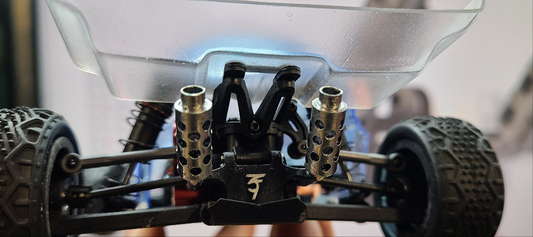 Flow Pipes - Dual Exhaust for Losi Micro-B and Micro-T