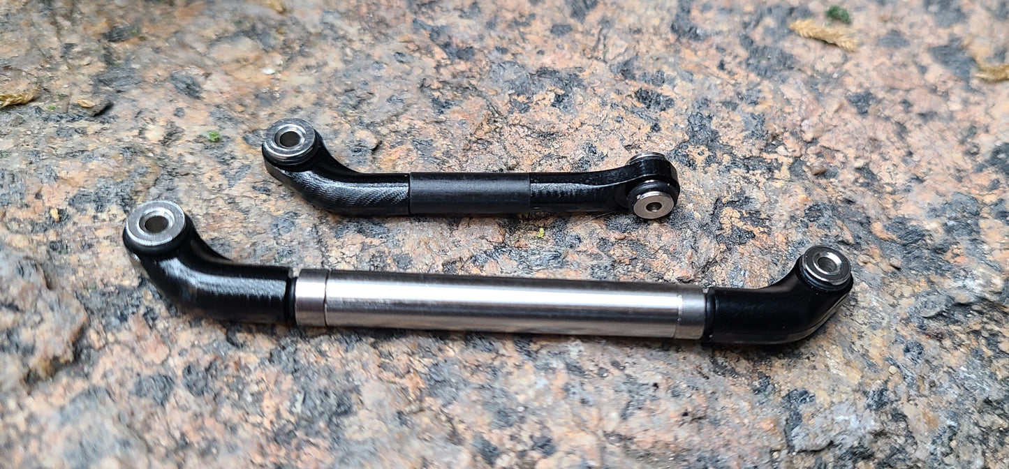 V2.1 Rolling Steel Steering Link - Fits Tiny Terrains Rock Crawling Tits 04Av1 SCX24 +2 Axles