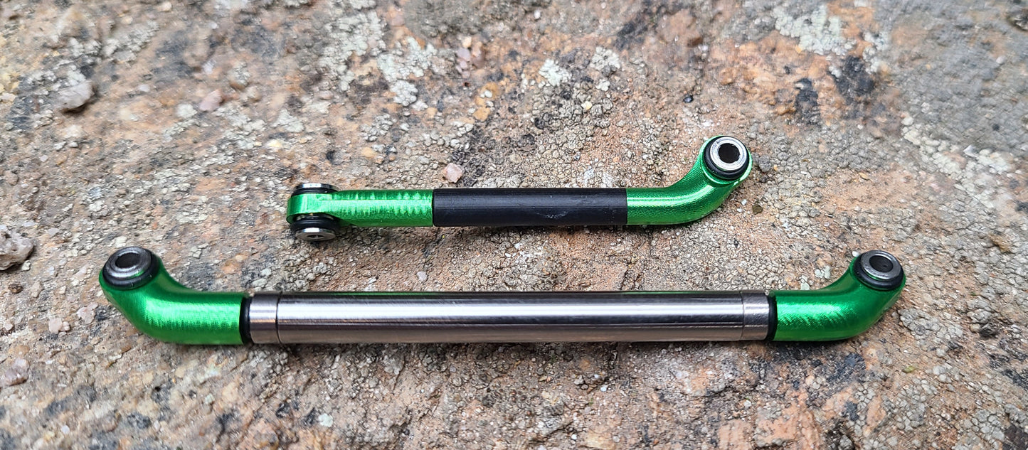 V2.1 Rolling Steel Steering Link - fits Tiny Terrains Rock Crawling Tits 12CV2 axles