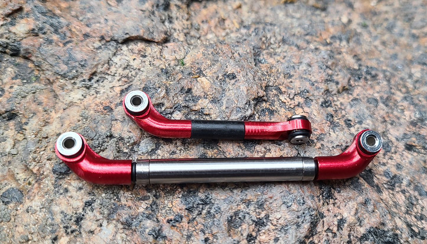 V2.1 Rolling Steel Steering Link - Fits Tiny Terrains Rock Crawling Tits 04Av1 SCX24 +2 Axles