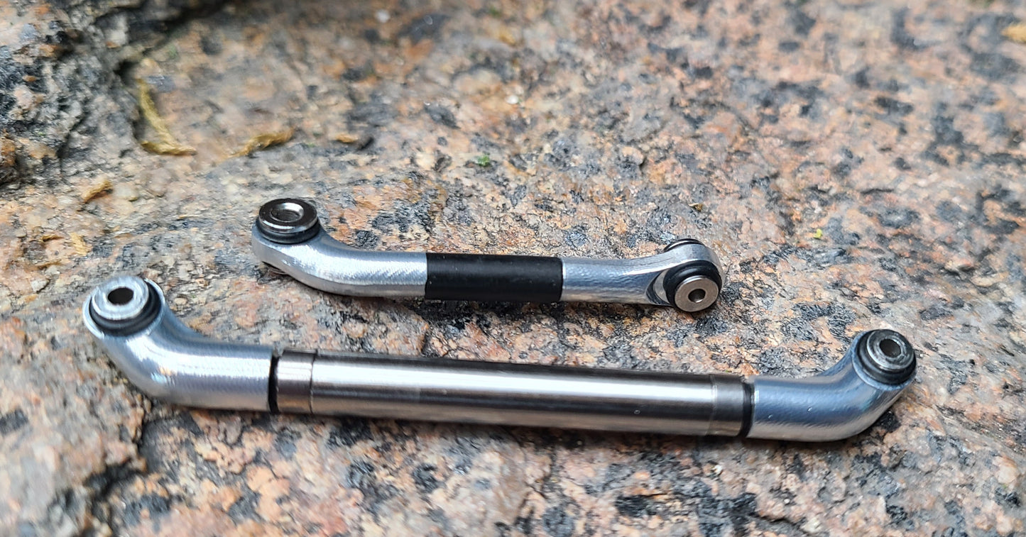 V2.1 Rolling Steel Steering Link - Fits Tiny Terrains Rock Crawling Tits 04Av1 SCX24 +2 Axles