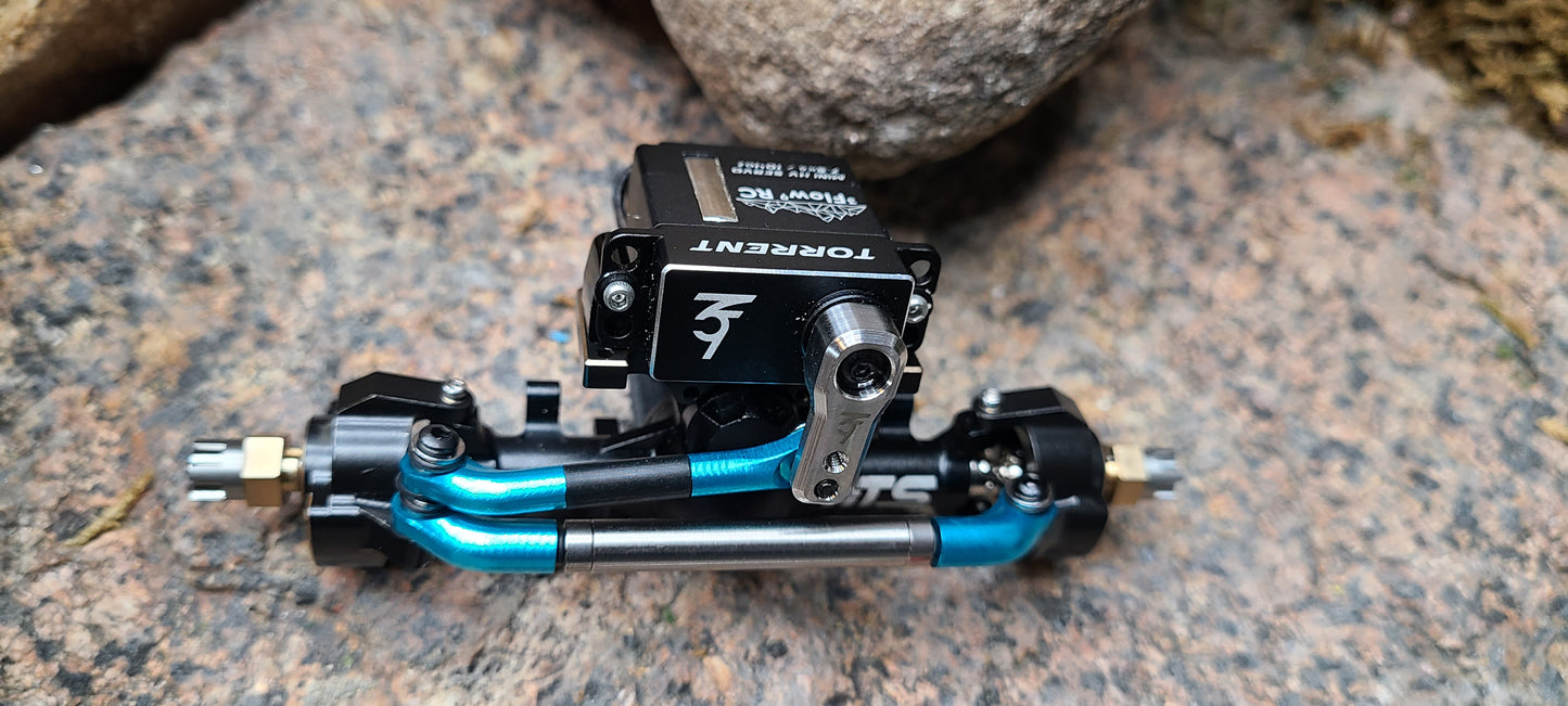 V2.1 Rolling Steel Steering Link - Fits Tiny Terrains Rock Crawling Tits 04Av1 SCX24 +2 Axles