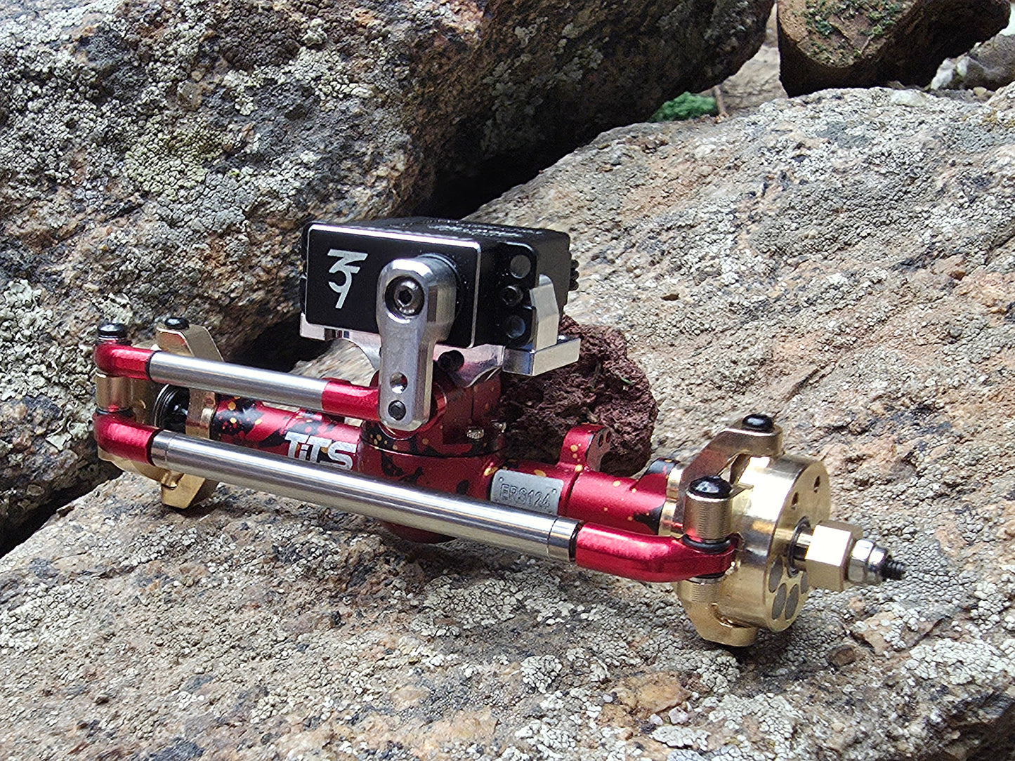 V2.1 Rolling Steel Steering Link for Tits EightRox axles
