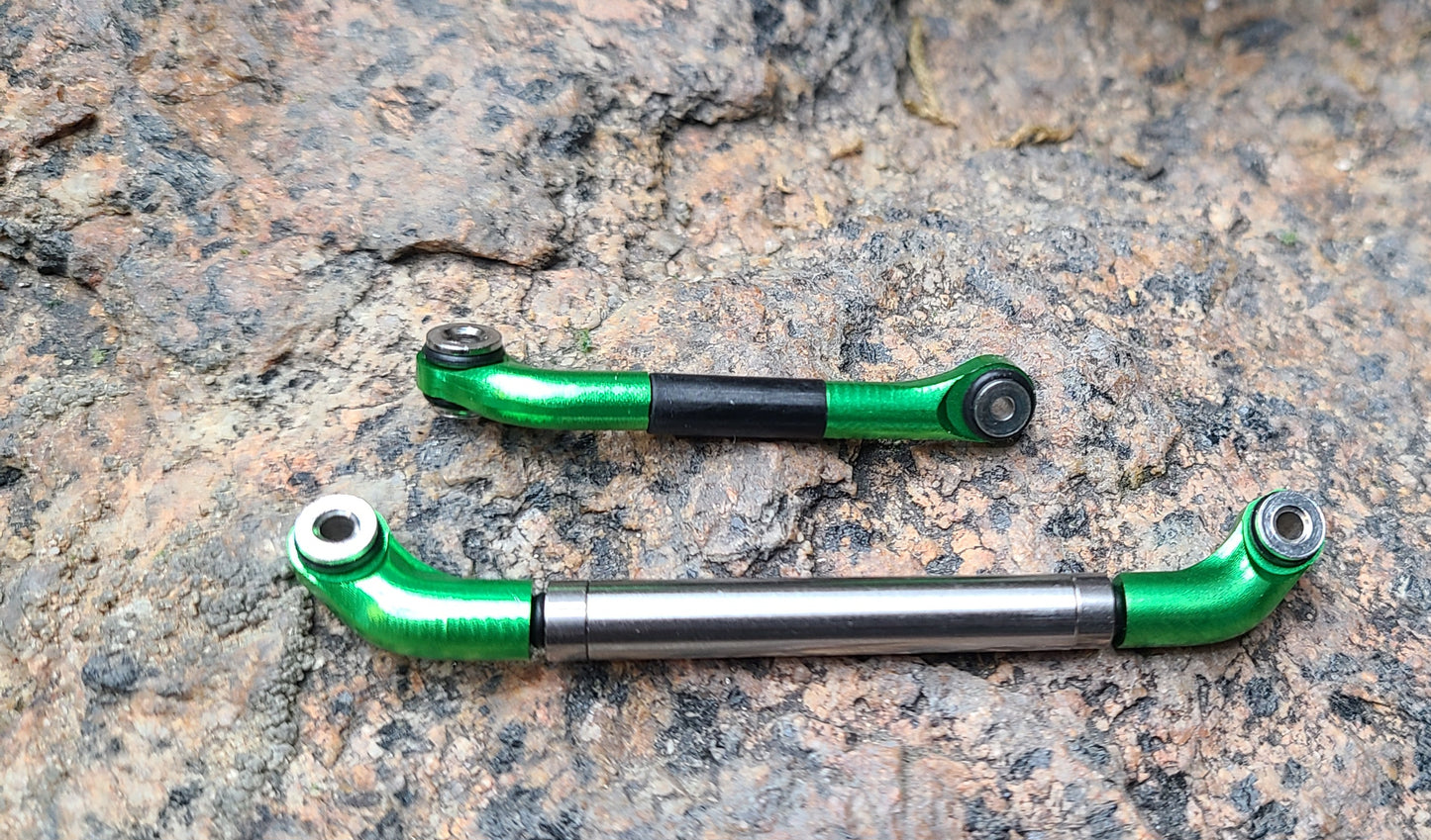 V2.1 Rolling Steel Steering Link - Fits Tiny Terrains Rock Crawling Tits 04Av1 SCX24 +2 Axles