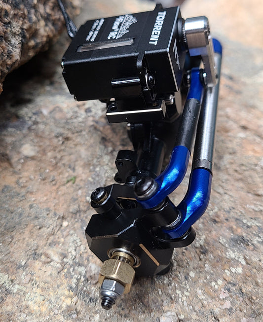 V2.1 Rolling Steel Steering Link - fits Tiny Terrains Rock Crawling Tits 12CV2 axles