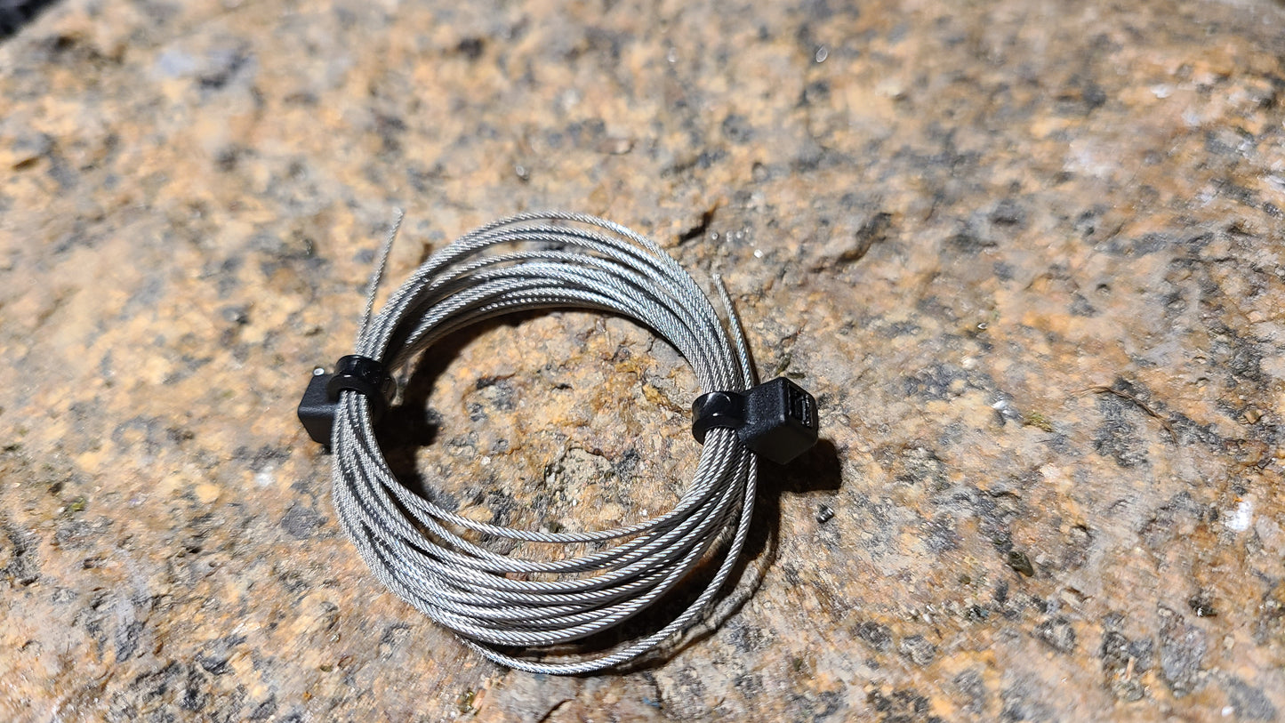 Winch Line - Nylon Coated Stainless Steel