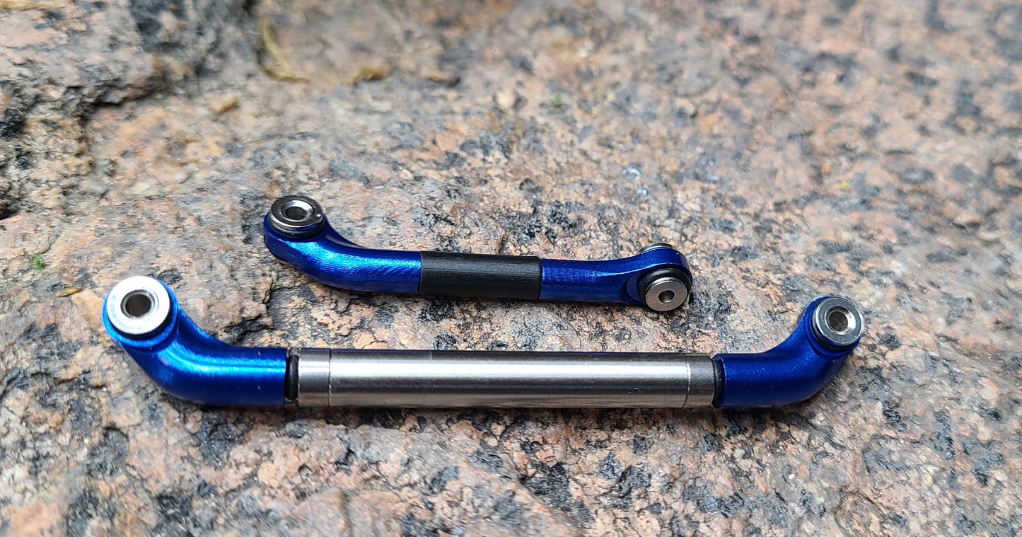 V2.1 Rolling Steel Steering Link - Fits Tiny Terrains Rock Crawling Tits 04Av1 SCX24 +2 Axles