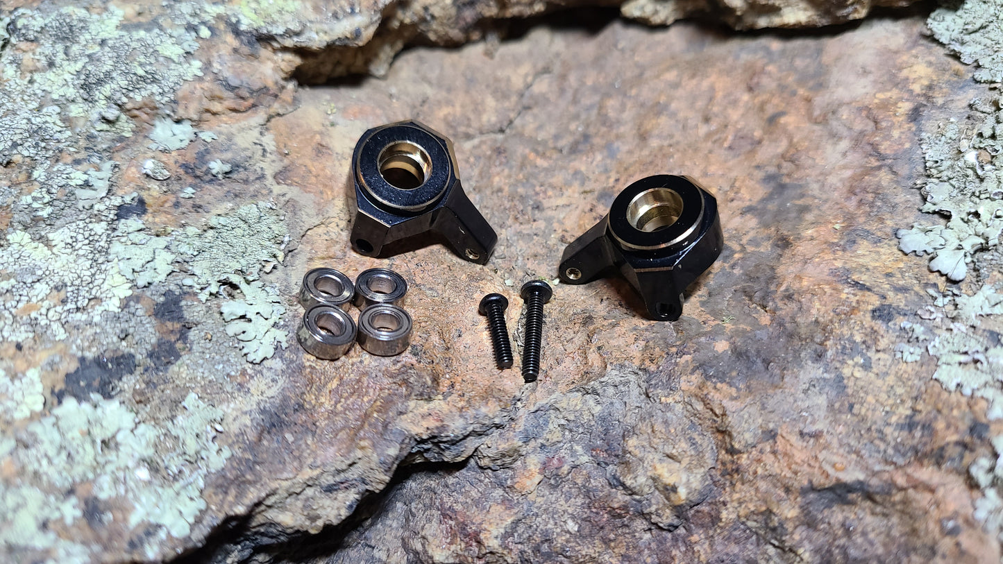Flow Knuckles - Heavy Duty Fits SCX24 - AX24 Brass Knuckles M2 Hardware