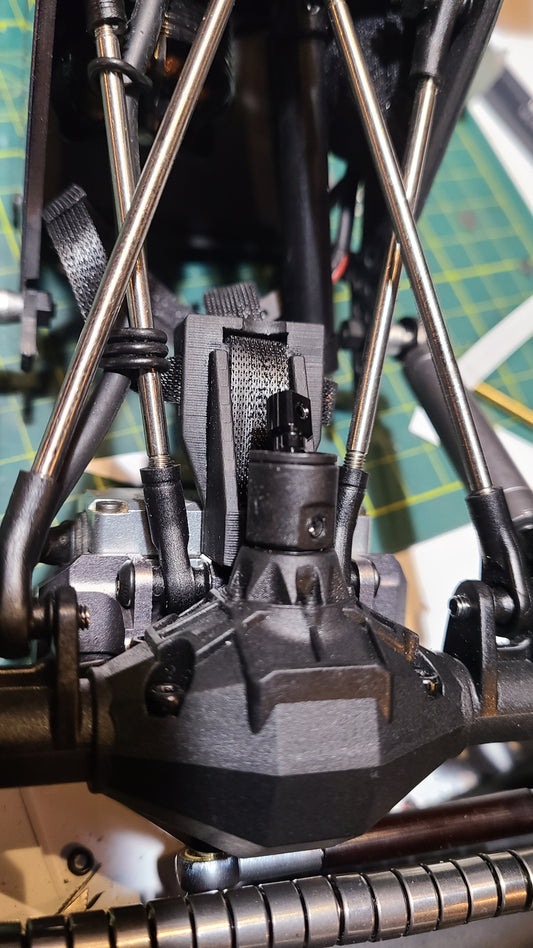 B.O.A.B.S. (Battery On Axle Behind Servo) Mount Fits UTB18