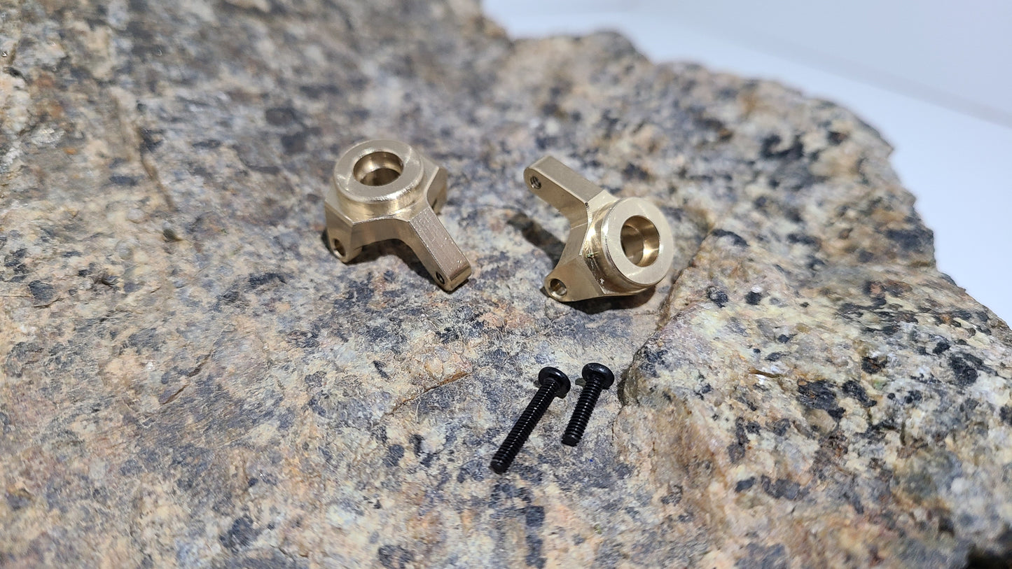 Flow Knuckles - Heavy Duty Fits SCX24 - AX24 Brass Knuckles M2 Hardware