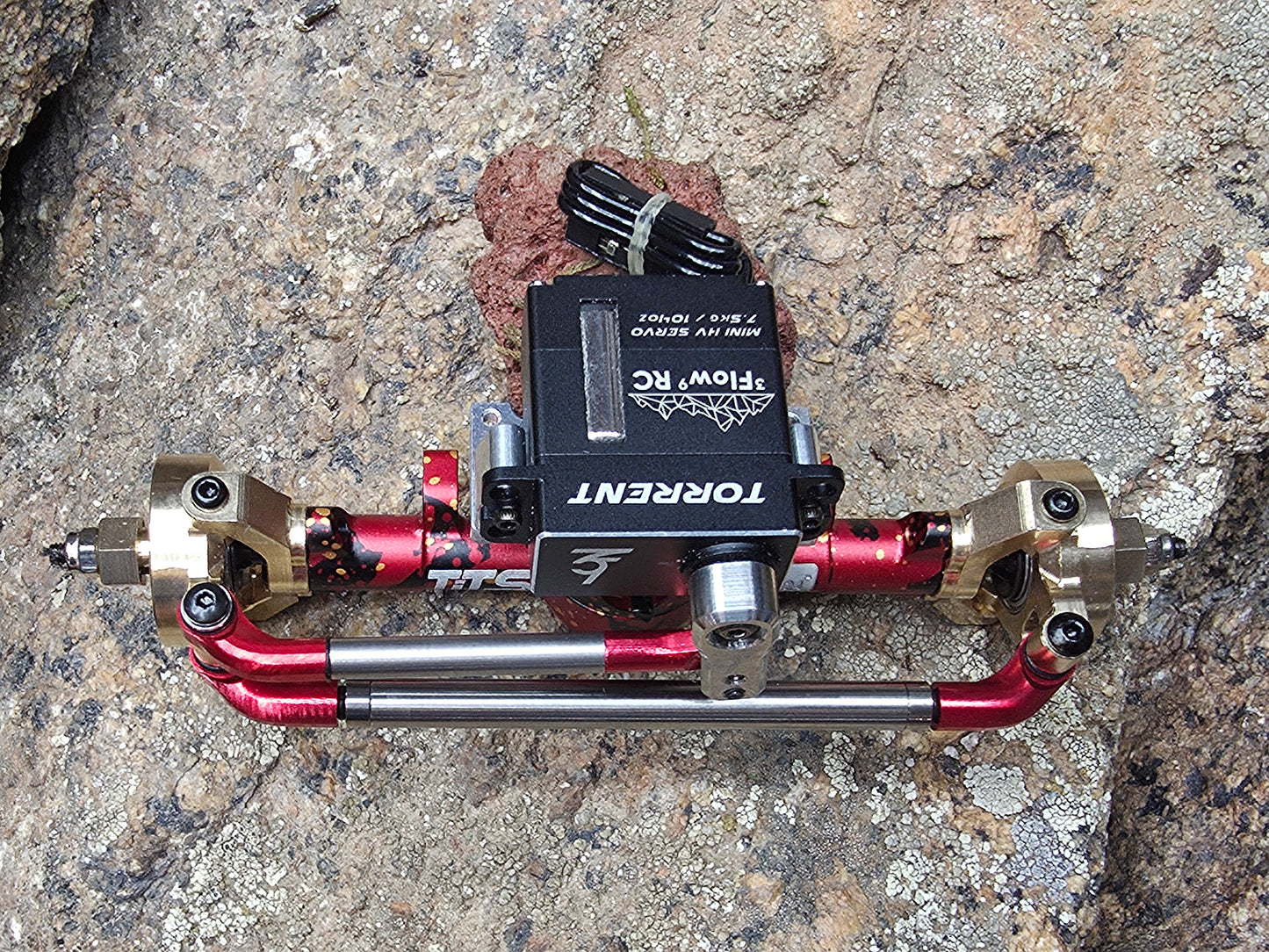 V2.1 Rolling Steel Steering Link for Tits EightRox axles