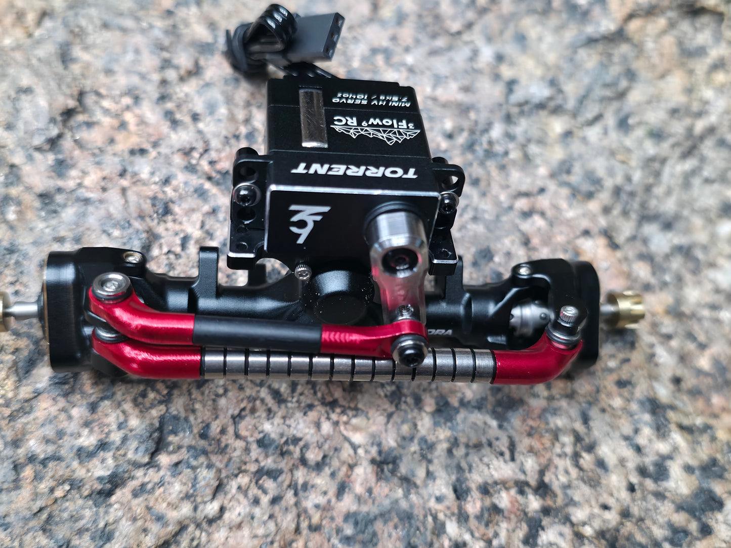 V2 Roller Bearing Steering Link (R.B.S.L.) for Injora Planet SCX24 Axles