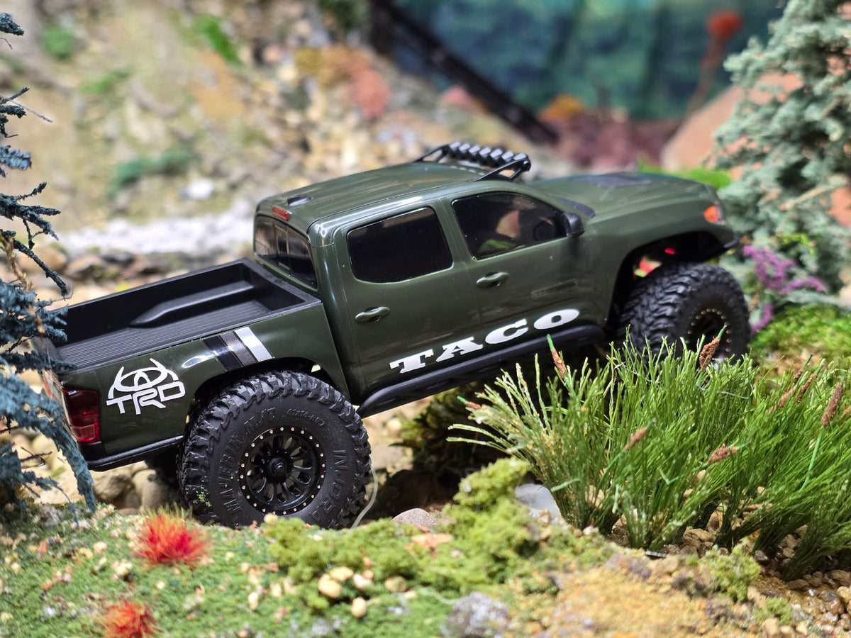 Flow Rock Sliders - Fits SCX30 Tacoma