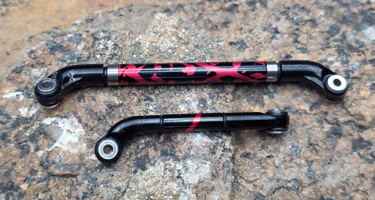 V2.2 R.A.S.L. (Rolling Aluminum Steering Link) Fits MEUS V2 +5 for SCX24 Axles