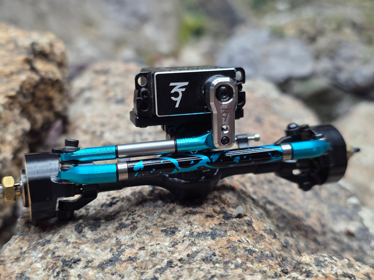 V2.2 Rolling Aluminum Steering Link (R.A.S.L) fits MEUS V3 SCX24 axles
