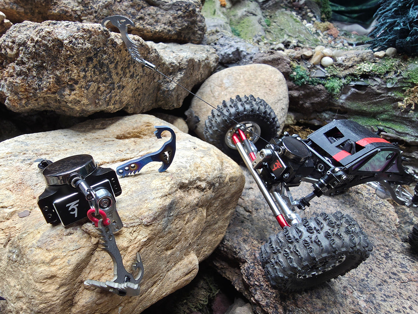 Winch On Servo (W.O.S.) Fits 18-24 scale