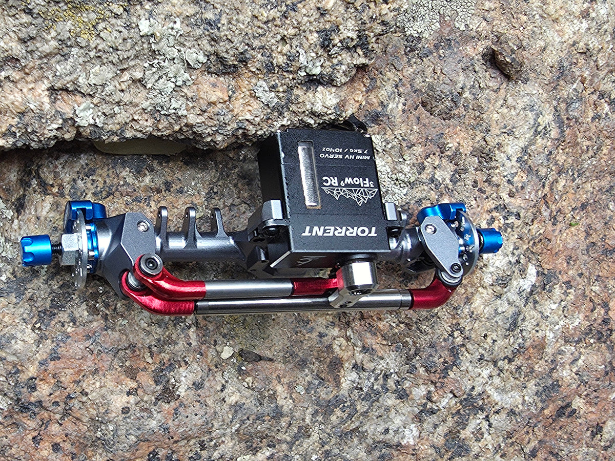 V2.1 Rolling Steel Steering Link - Fits LGRP Spider 9 Axles