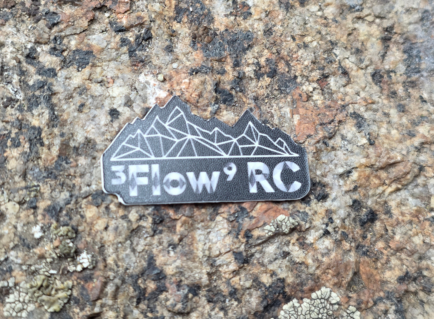Die Cut 3Flow9 RC Decals - Stickers
