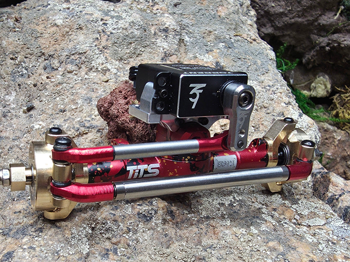 V2.1 Rolling Steel Steering Link for Tits EightRox axles
