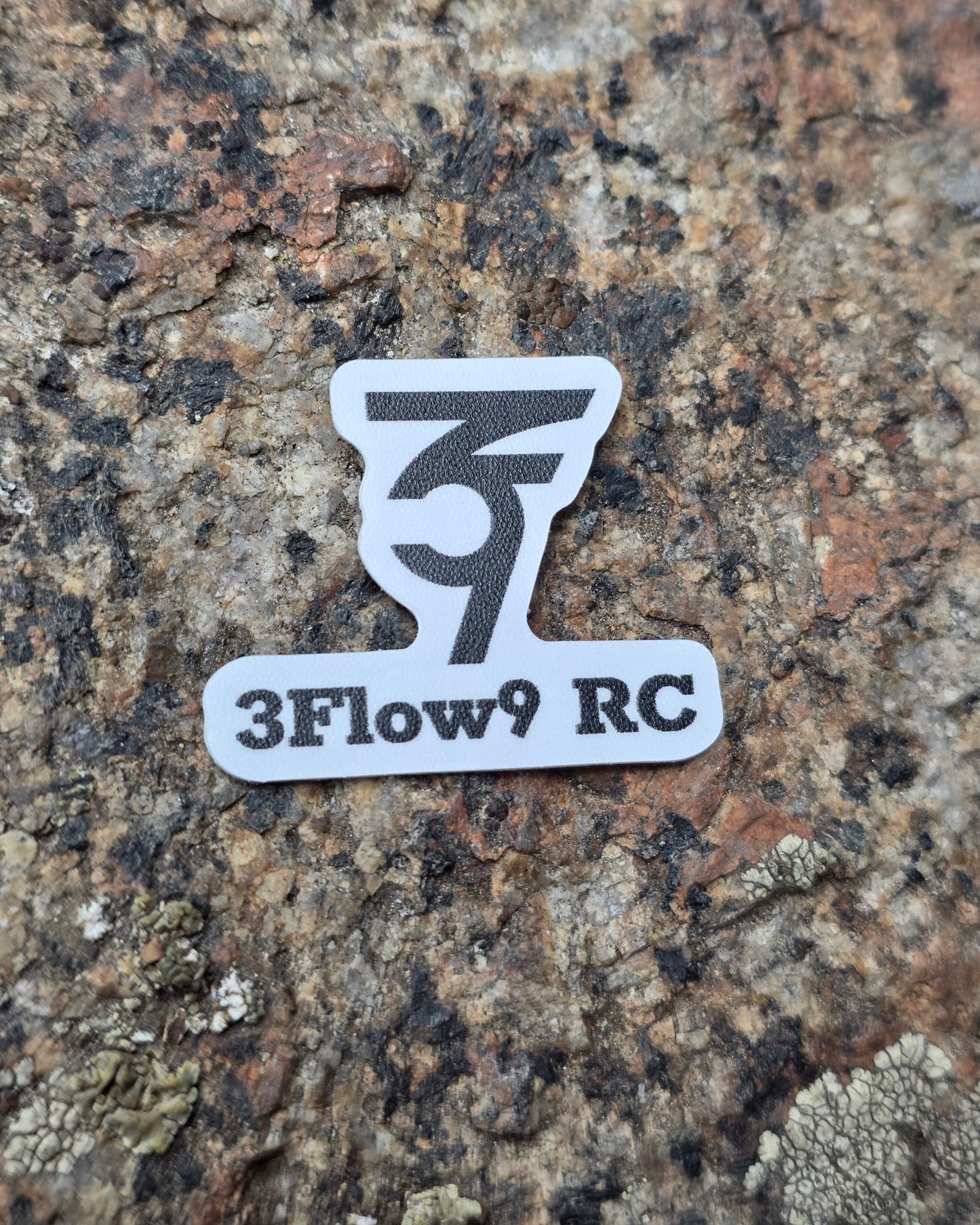 Die Cut 3Flow9 RC Decals - Stickers