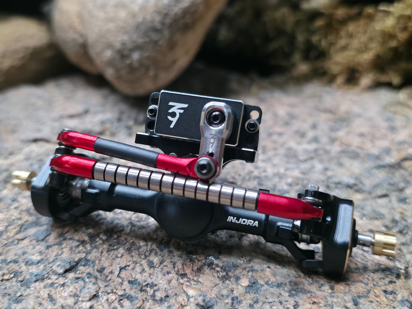 V2 Roller Bearing Steering Link (R.B.S.L.) for Injora Planet SCX24 Axles