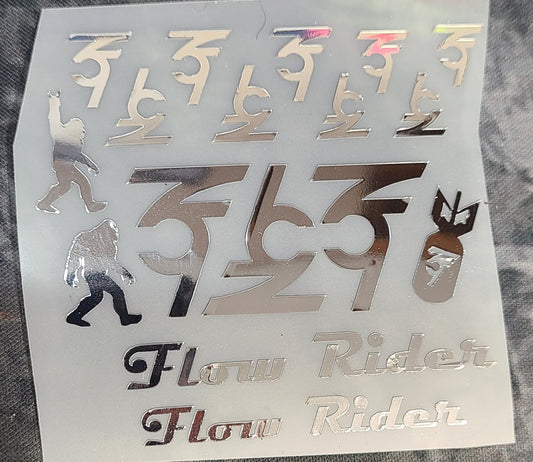 Die Cut Transfer Sticker Pack