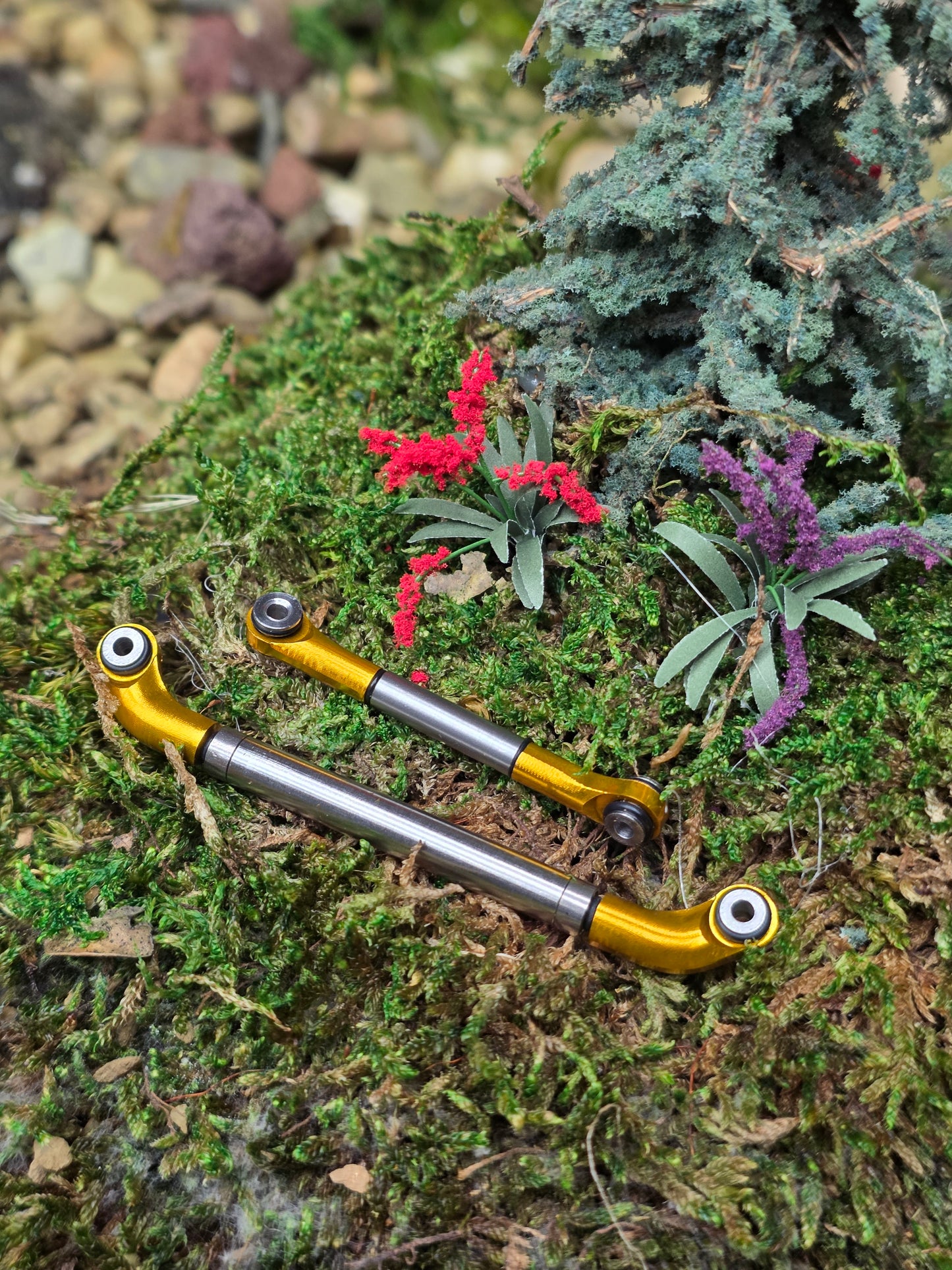 V2.1 Rolling Steel Steering Link - Fits Redcat Ascent 18 and Redcat Apex 18