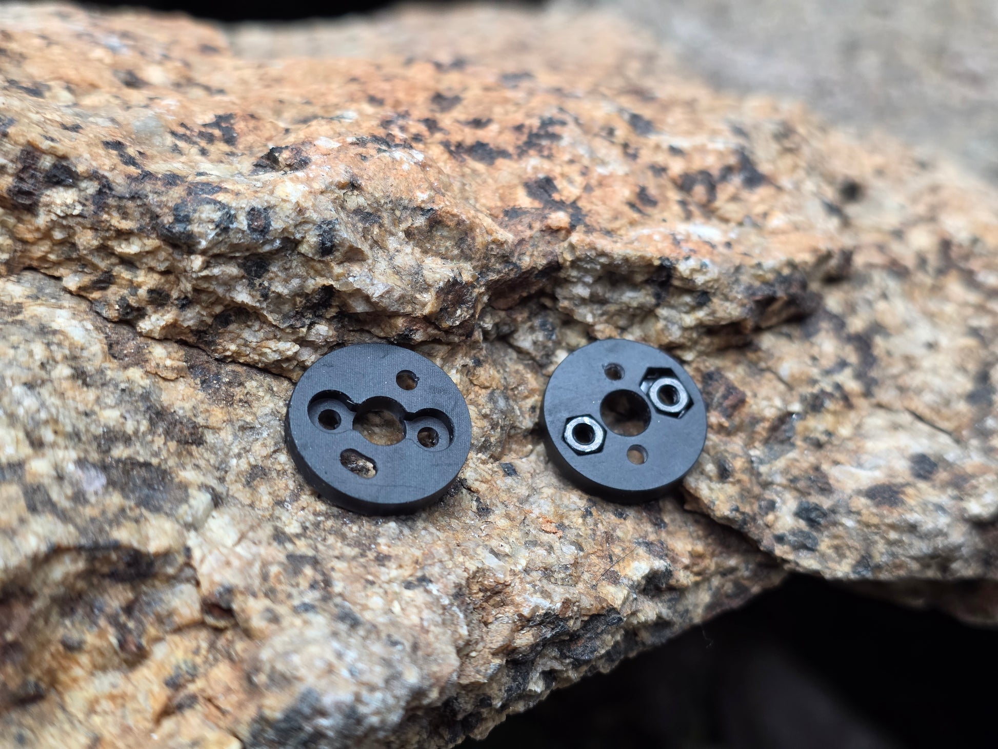 Front and back of adapter