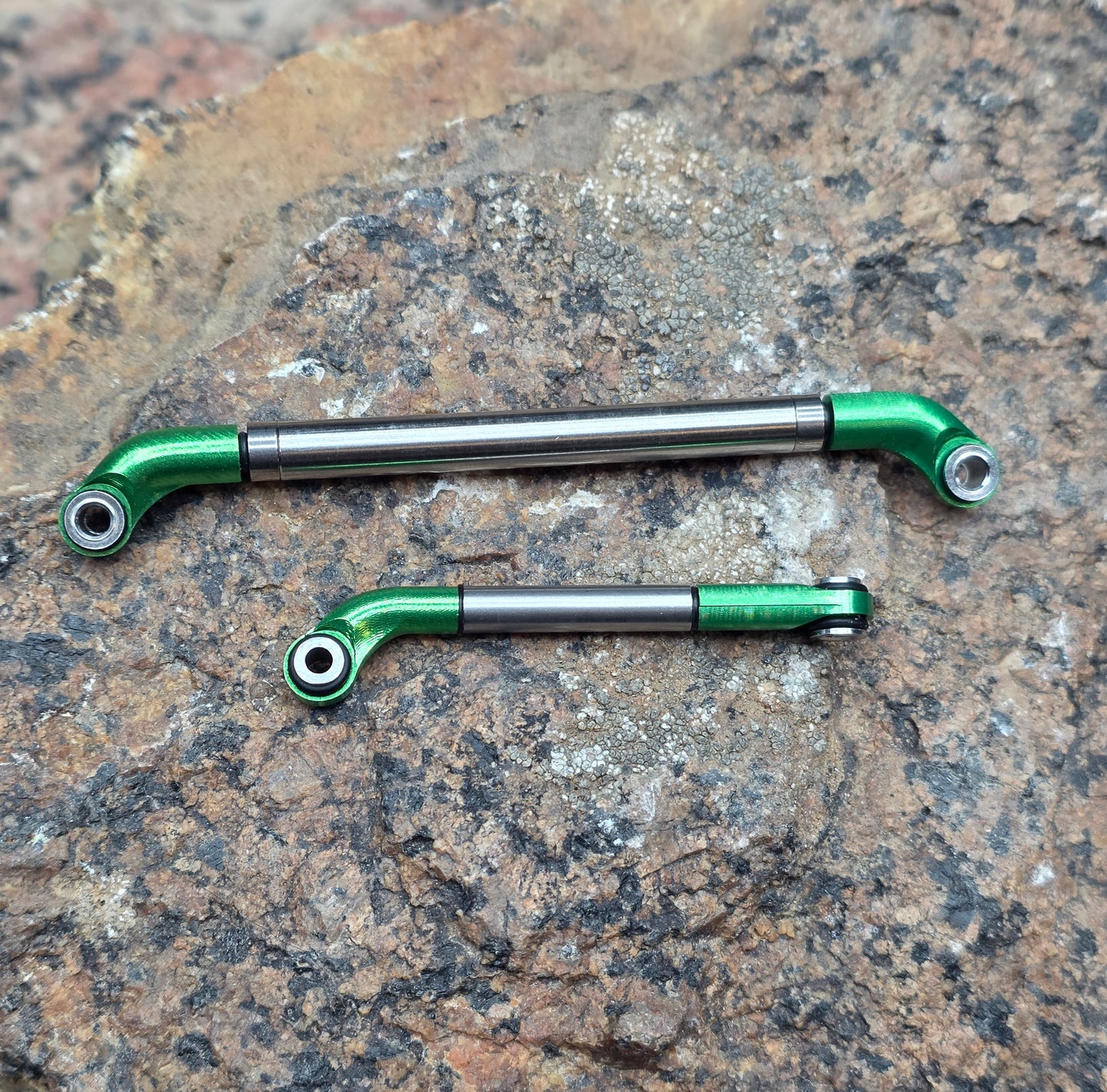 V2.1 Rolling Steel Steering Link (R.S.S.L) Fits TRX4m - Stock Width and fits Injora Diamond+5 TRX4m Portal axles