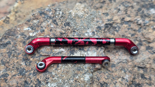 V2.2 R.A.S.L. (Rolling Aluminum Steering Link) Fits MEUS V2 +5 for SCX24 Axles